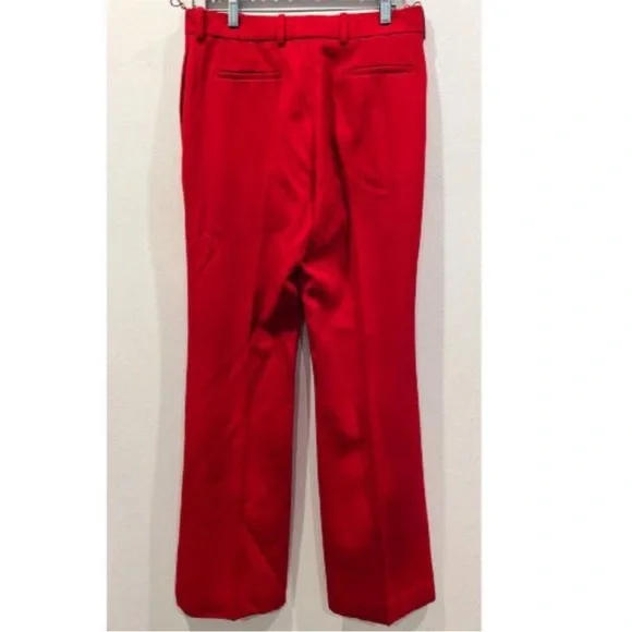 NINA RICCI RED TAILORED PANTS - Picture 5 of 8